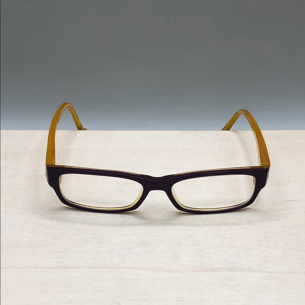 Etnia Barcelona BRISBANE Glasses FRAMES ONLY  Rectangle PLUM YELLOW 53-16-140